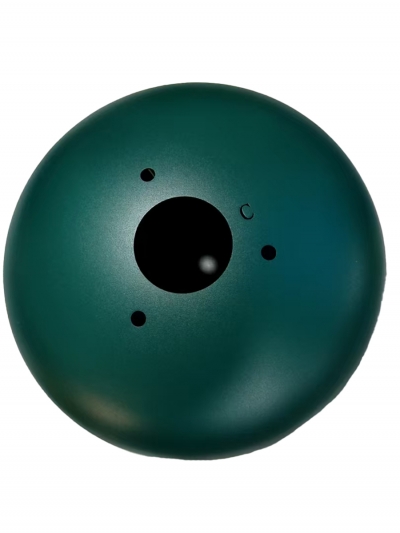 Глюкофон барабан Zani 15 тонов 33 см, изумрудный-2