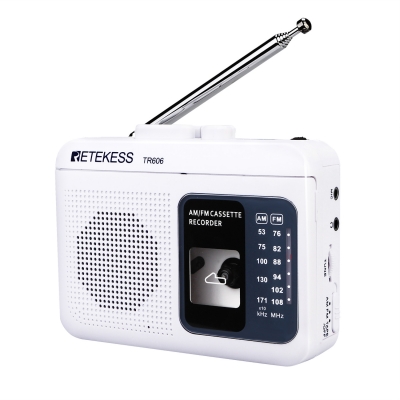 Портативный радиоприемник с кассетным плеером Retekess TR606-2