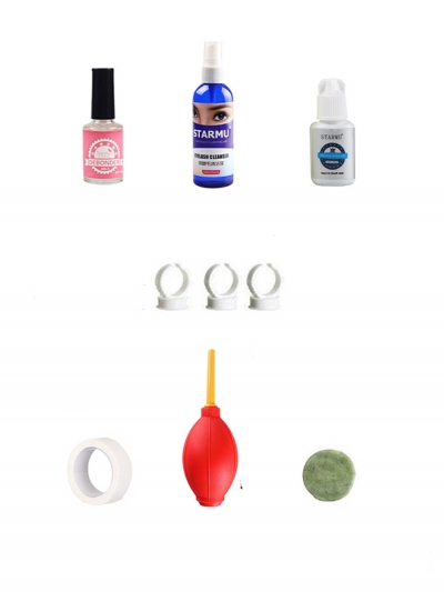 Набор инструментов для практики наращивания ресниц из 19 предметов Clara-3