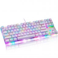 Игровая клавиатура с подсветкой, механическая Motospeed K87S Blue Switch